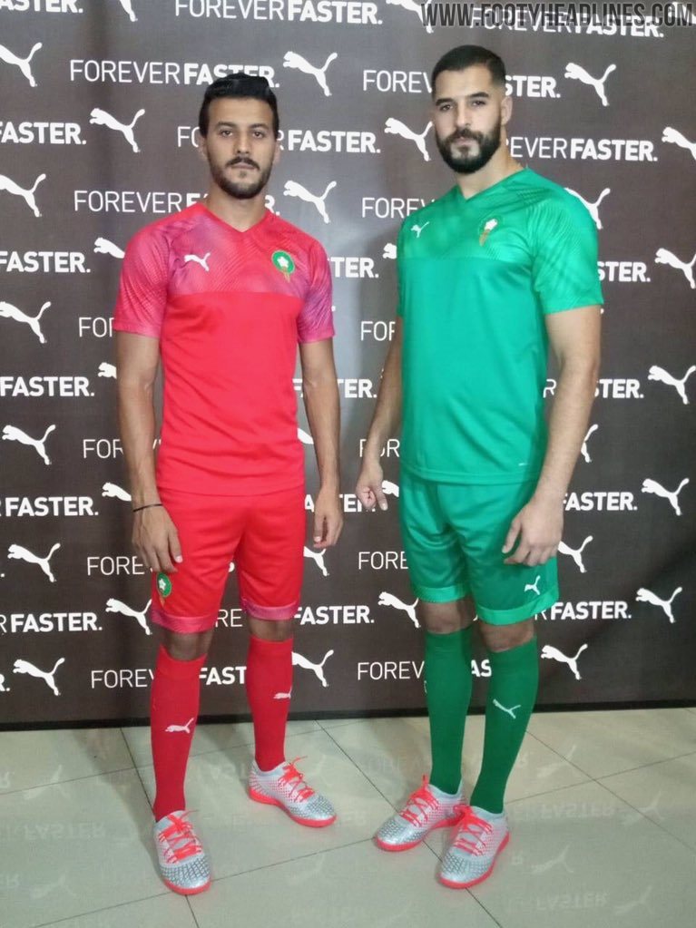 No More Adidas - Boring Puma Morocco 2019-2020 Home & Away ... No More Adidas - Boring Puma Morocco 2019-2020 Home & Away ...